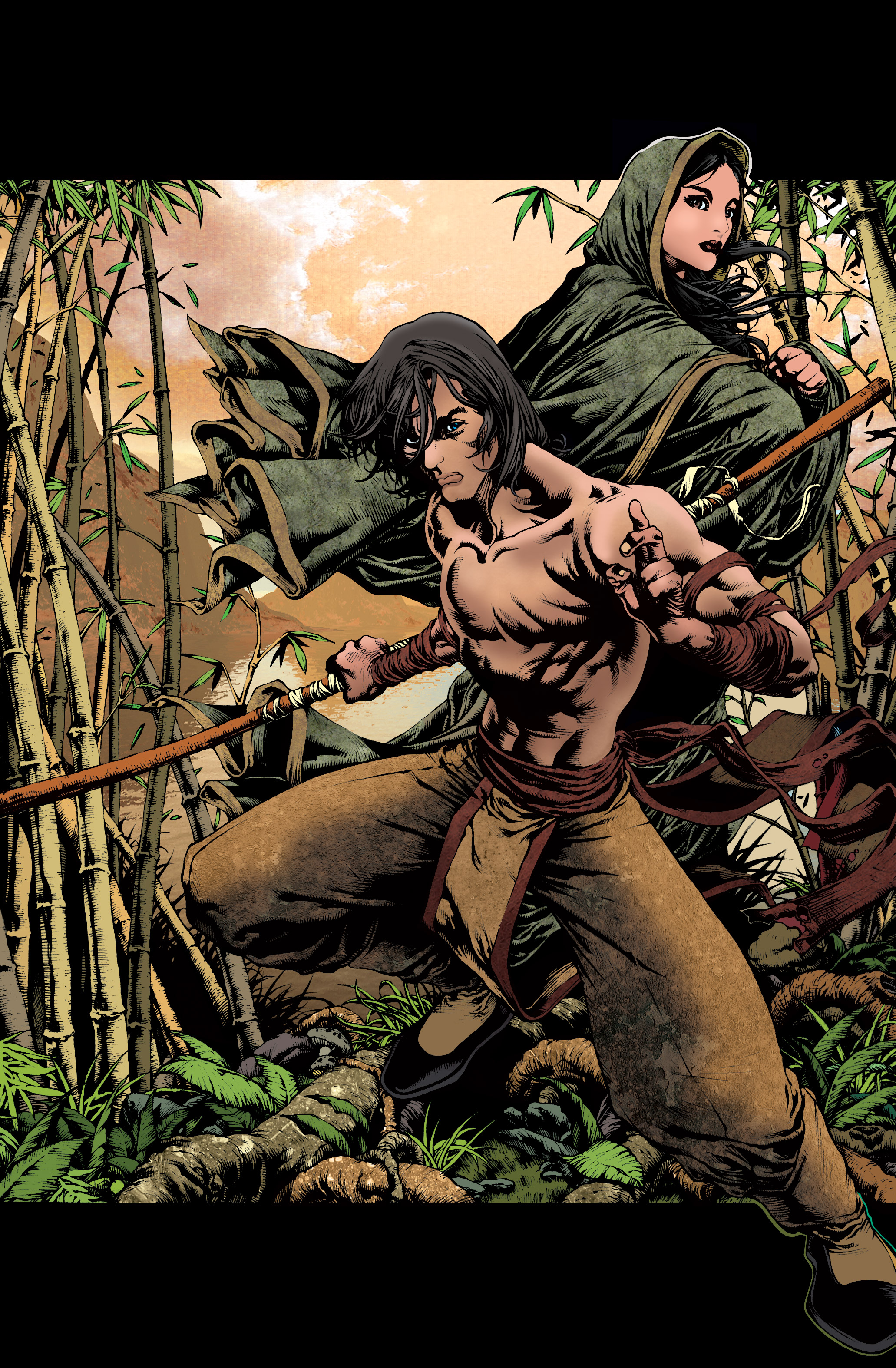 Pencils by Mico Suayan, flats by Stephanie Chan, and colors by Shane Sanders.